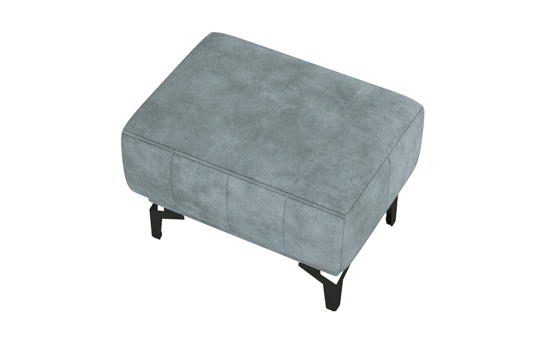 Одри / пуф велюр Олимпия 089 сине-зеленый